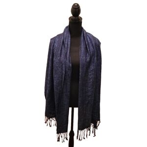 Blue Paisley Scarf
